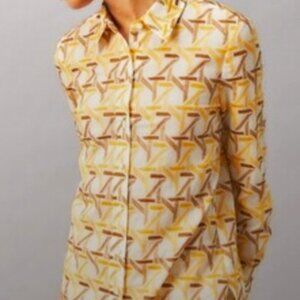 Stunning Embroidered Spring BlouseTory Burch Brigitte
